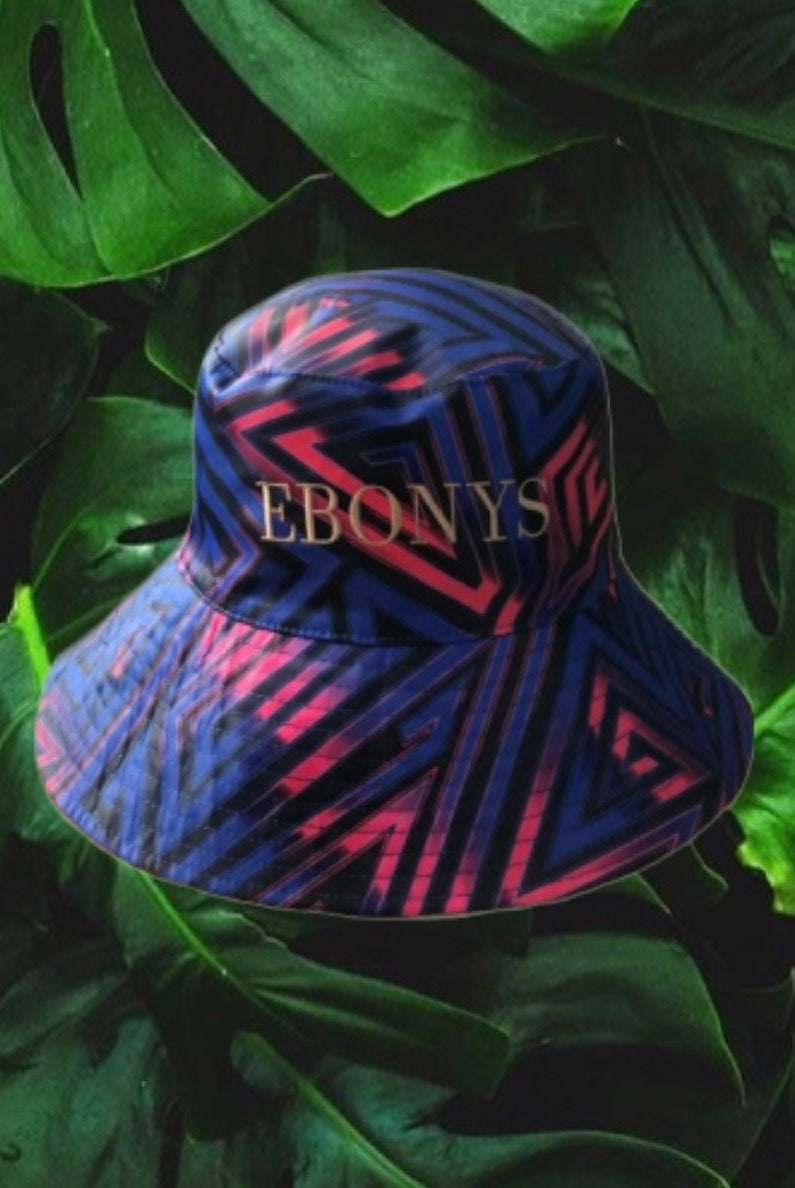 EBONYS chapeau bob - shine in color "Blue" - EBONYS
